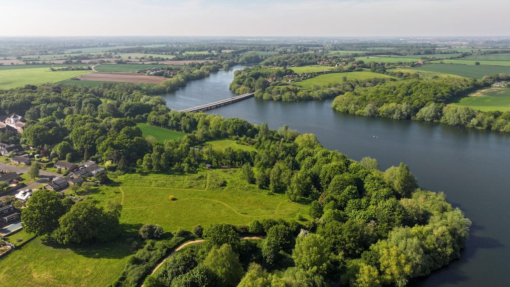 alton water drone image